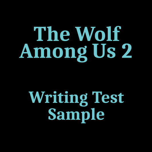 Completed Writing Test for Ad Hoc Games.