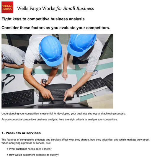 Wells Fargo Small Business